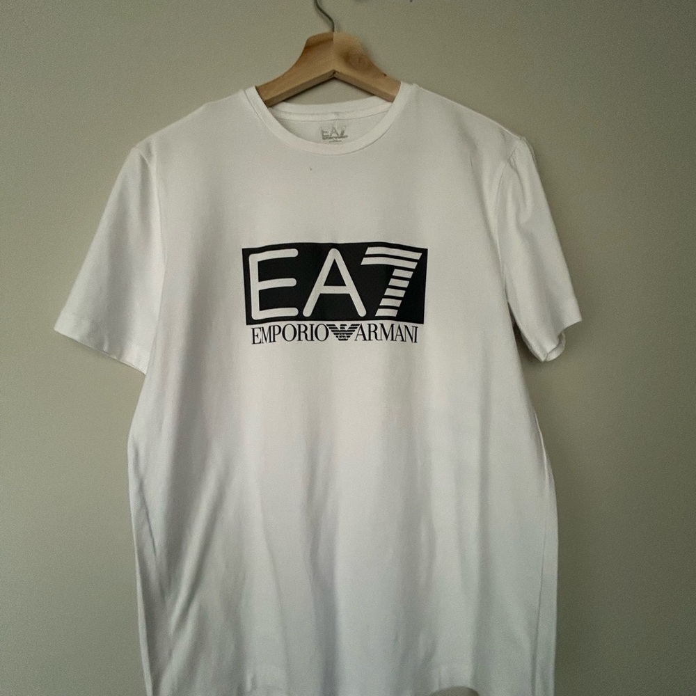 Emporio Armani Men's White T-Shirt